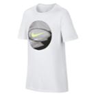Boys 8-20 Nike Dri-fit Swoosh Tee, Size: Xl, White