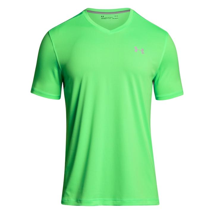 Mens' Under Armour Tech V-neck Tee, Size: Small, Drk Yellow