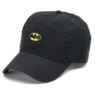 Men's Dc Comics Batman Logo Cap, Black