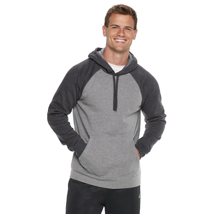 Men's Tek Gear&reg; Ultra Soft Fleece Pull-over Hoodie, Size: Xxl, Oxford