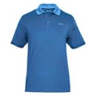 Men's Under Armour Performance Novelty Golf Polo, Size: Small, Brt Blue