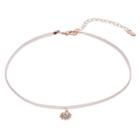 Lc Lauren Conrad Starburst Choker Necklace, Women's, Pink