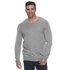 Big & Tall Croft & Barrow&reg; True Comfort Classic-fit Easy-care V-neck Sweater, Men's, Size: 4xb, Med Grey