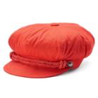 Betmar Fisherman Rope Trim Cat Hat, Women's, Red