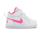 Nike Court Borough Mid Toddler Girls' Shoes, Toddler Girl's, Size: 8 T, White