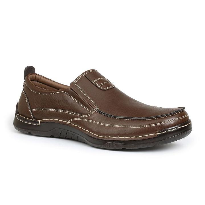 Izod Forman Men's Slip-on Shoes, Size: Medium (9.5), Red/coppr (rust/coppr)