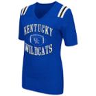 Women's Campus Heritage Kentucky Wildcats Distressed Artistic Tee, Size: Xl, Dark Blue