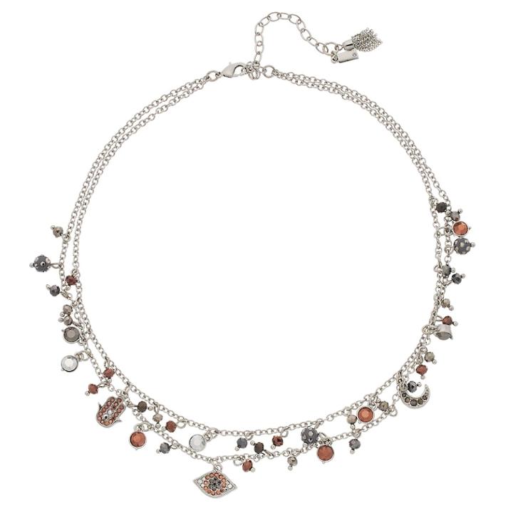 Simply Vera Vera Wang Shaky Bead Double Strand Necklace, Women's, Multicolor
