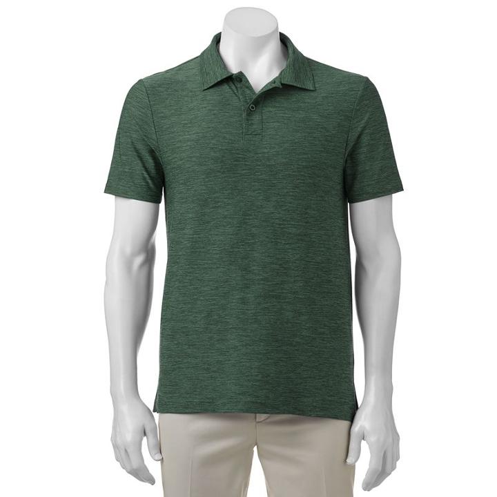 Men's Coolkeep Classic-fit Stretch Polo, Size: Large, Brt Green