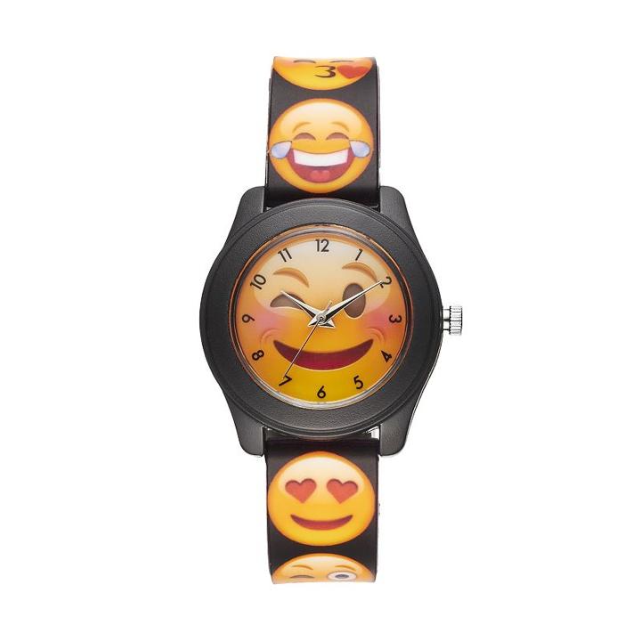 Limited Too Kids' Winking Emoji Watch, Girl's, Size: Small, Multicolor