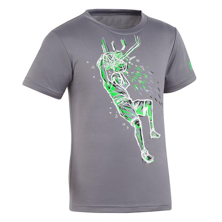 Boys 4-7 Under Armour Illuminated Basketball Play Tee, Size: 5, Oxford
