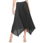 Women's Apt. 9&reg; Pleated Midi Skirt, Size: Small, Black