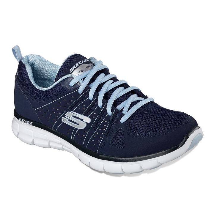 Skechers Synergy Look Book Women's Shoes, Size: 10, Light Blue