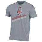 Boys 8-20 Under Armour Wisconsin Badgers Youth Live Tee, Size: M 10-12, Grey