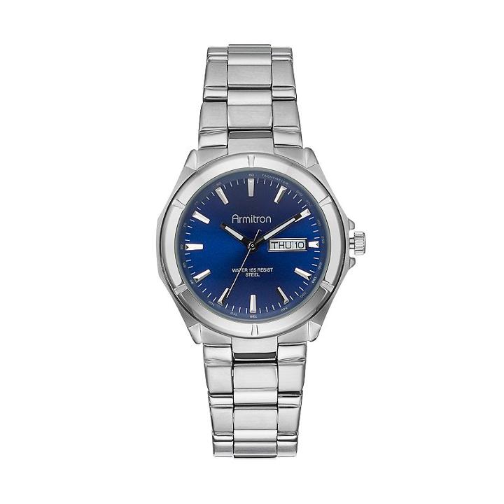 Armitron Men's Stainless Steel Watch - 20/4686blsv, Grey