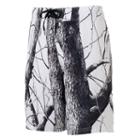 Men's Realtree Contrast Board Shorts, Size: Medium, White