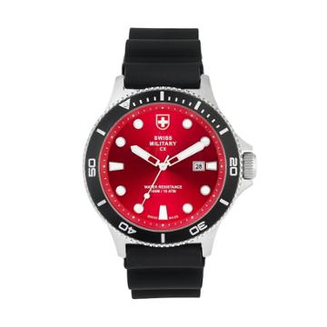 Swiss Military By Charmex(cx) Men's Stainless Steel Watch - 79292-9-h, Size: Large, Black
