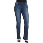 Women's' Seven7 Pull-on Bootcut Jeans, Size: 4, Brt Blue