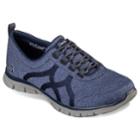 Skechers Relaxed Fit Ez Flex Renew Women's Slip-on Shoes, Size: 7.5, Blue (navy)