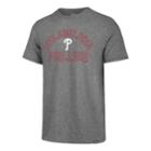 Men's '47 Brand Philadelphia Phillies Match Tee, Size: Medium, Gray