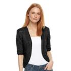 Women's World Unity Crochet Bolero Cardigan, Size: Xs, Oxford