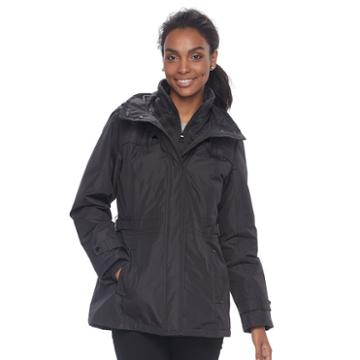 Women's D.e.t.a.i.l.s Hooded Anorak, Size: Large, Hematite