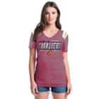 Women's Cleveland Cavaliers Athletic Triblend Tee, Size: Large, Dark Red