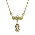 Downton Abbey Cameo Necklace, Women's, Size: 16, Multicolor