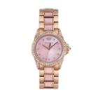 Juicy Couture Women's Charlotte Crystal & Mother-of-pearl Stainless Steel Watch - 1901499, Size: Medium, Multicolor