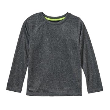 Boys 4-10 Jumping Beans&reg; Two-tone Thermal Active Tee, Boy's, Size: 4, Black