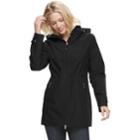 Women's Be Boundless Hooded Anorak Rain Jacket, Size: Large, Black