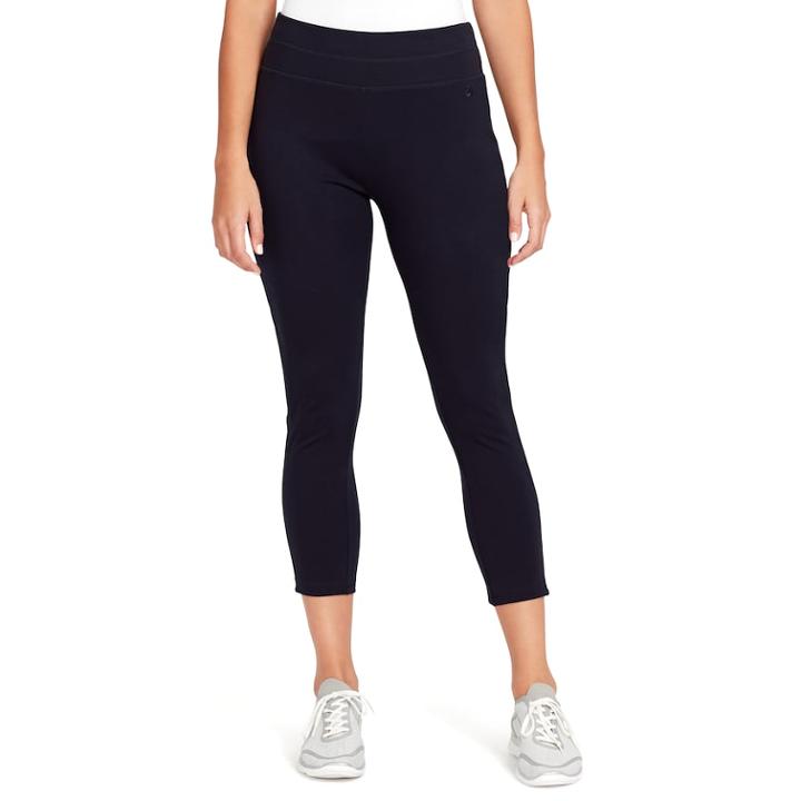 Women's Gloria Vanderbilt Crop Leggings, Size: Medium, Blue
