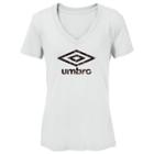 Women's Umbro Foil Logo Graphic Tee, Size: Small, White