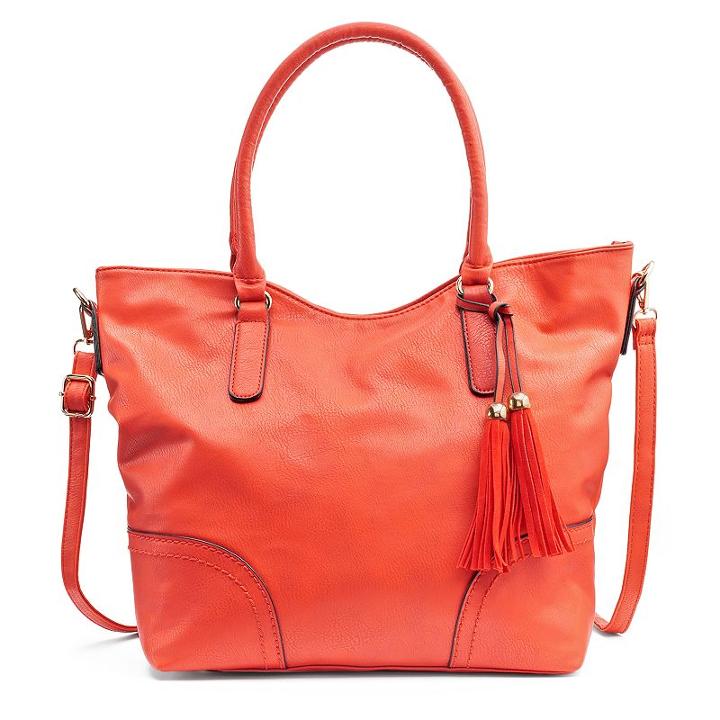 Olivia Miller Sinclaire Tassel Tote, Women's, Red