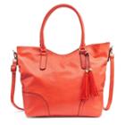 Olivia Miller Sinclaire Tassel Tote, Women's, Red