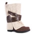 Muk Luks Nikita Women's Water Resistant Winter Boots, Size: 9, Brown