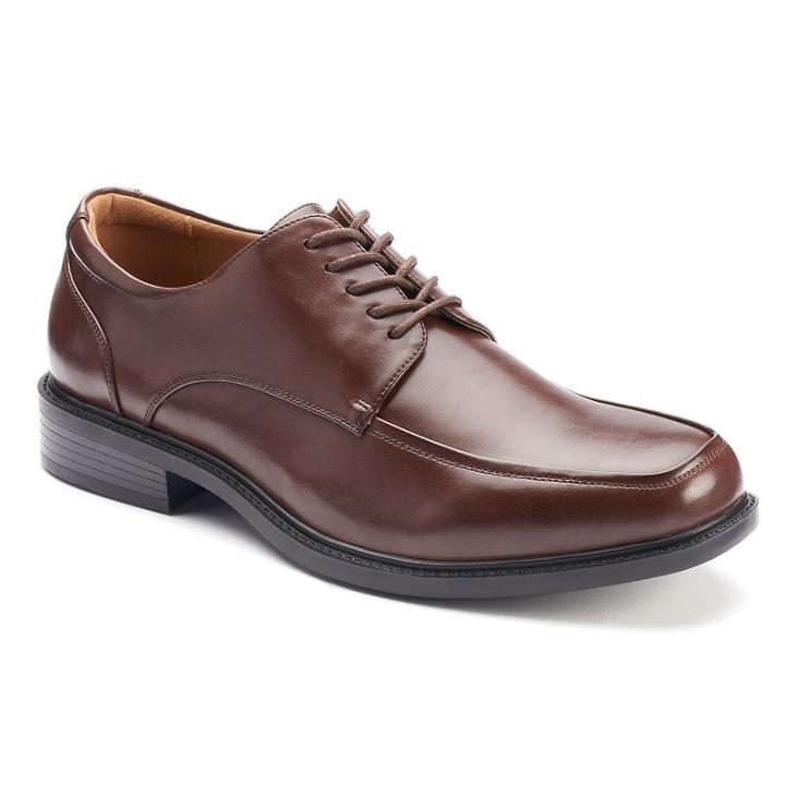 Croft & Barrow&reg; Craven Men's Ortholite Oxford Dress Shoes, Size: Medium (11), Med Brown