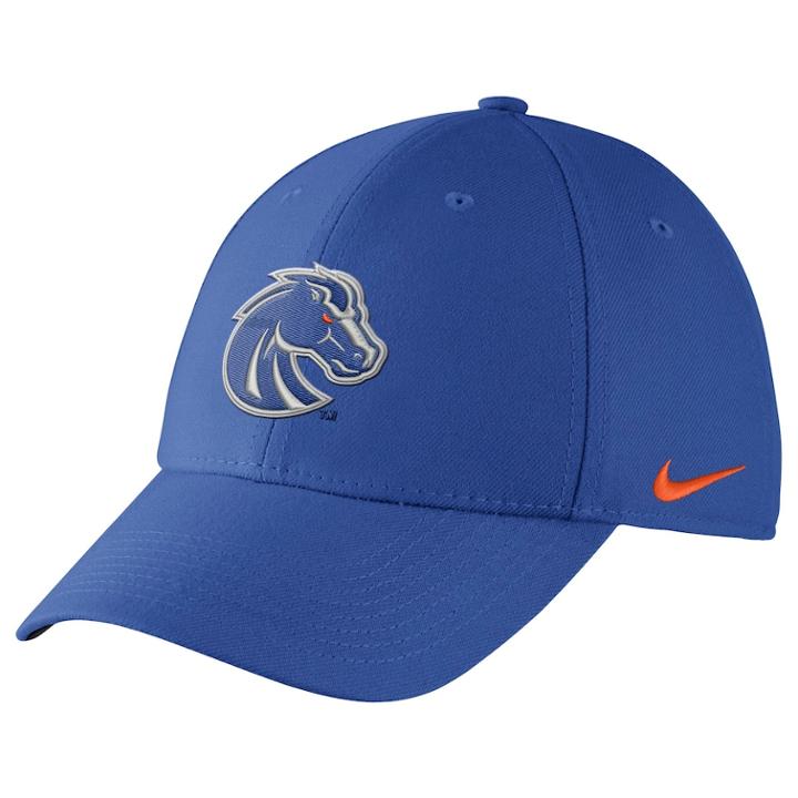 Adult Nike Boise State Broncos Dri-fit Flex-fit Cap, Men's, Blue