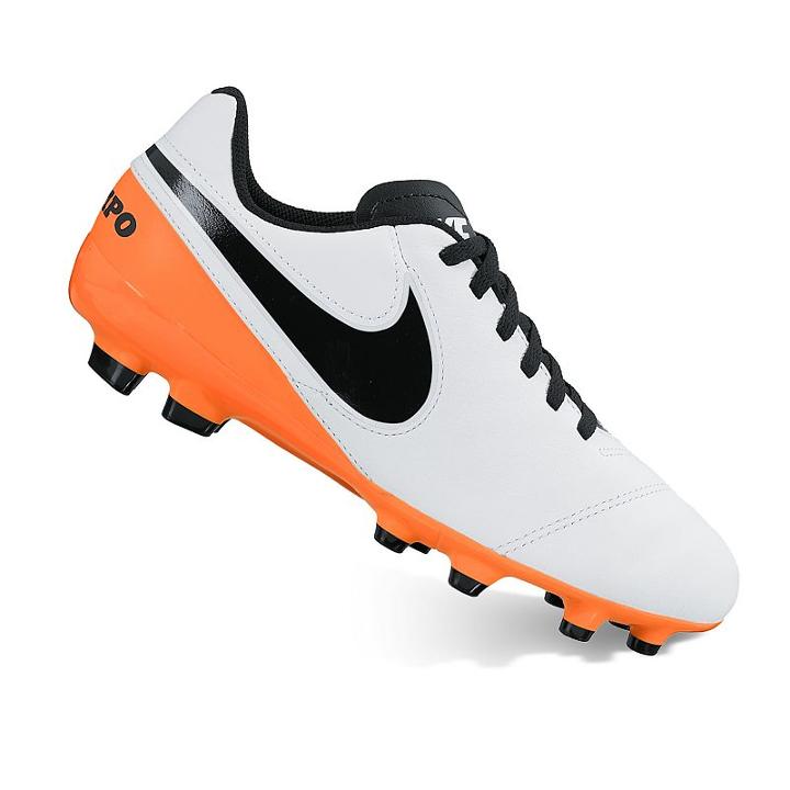 Nike Jr. Tiempo Legend Vi Firm Ground Kids' Soccer Cleats, Kids Unisex, Size: 6, Natural