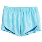 Girls 7-16 So&reg; Woven Running Shorts, Size: 12, Turquoise/blue (turq/aqua)