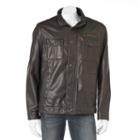 Men's Levi's&reg; Sherpa-lined Open-bottom Jacket, Size: Small, Dark Brown