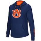 Women's Auburn Tigers Crossover Hoodie, Size: Medium, Dark Blue