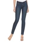 Petite Jennifer Lopez Modern Fit Skinny Jeans, Women's, Size: 2p-short, Dark Blue