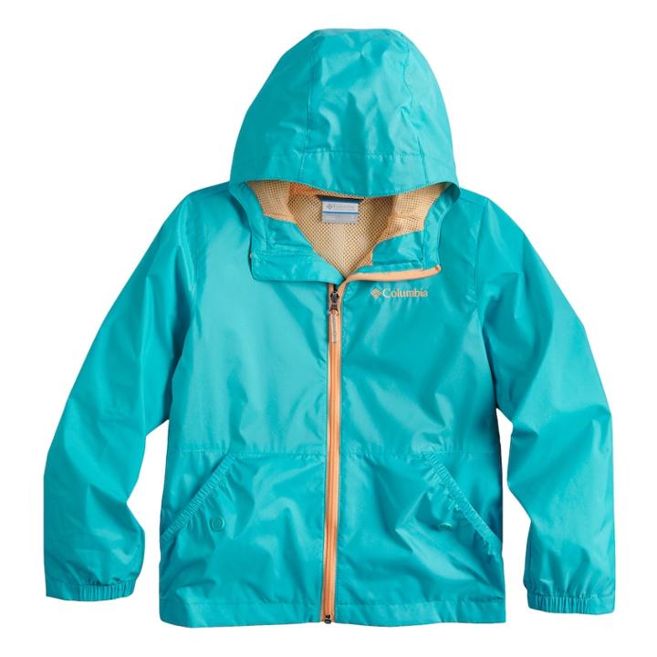 Girls 4-18 Columbia Lightweight Jacket, Size: L(14/16), Brt Yellow