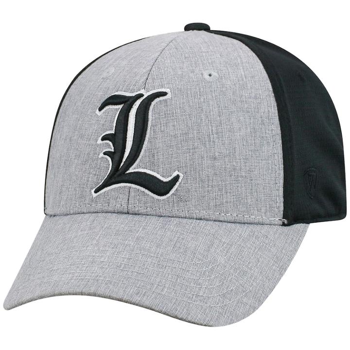 Adult Top Of The World Louisville Cardinals Fabooia Memory-fit Cap, Men's, Med Grey