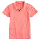 Boys 8-20 Puma Heathered Peformance Polo, Size: Large, Dark Red