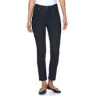 Women's Croft & Barrow&reg; Skinny Ankle Jeans, Size: 16, Dark Blue