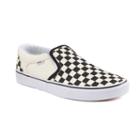 Vans Asher Men's Checker Skate Shoes, Size: Medium (10), White Oth