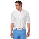 Men's Jack Nicklaus Regular-fit Staydri Striped Golf Polo, Size: Small, White
