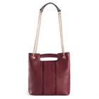 Lc Lauren Conrad Runway Collection Carmine Convertible Crossbody Bag, Women's, Dark Pink